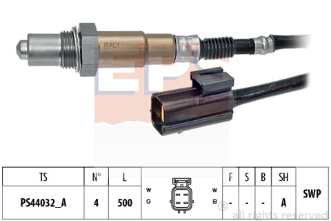 Obrázok Lambda sonda EPS Made in Italy - OE Equivalent 1.998.336