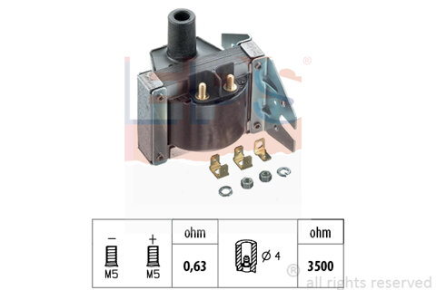 Obrázok Zapaľovacia cievka EPS AUTOMOTIVE  1.970.125