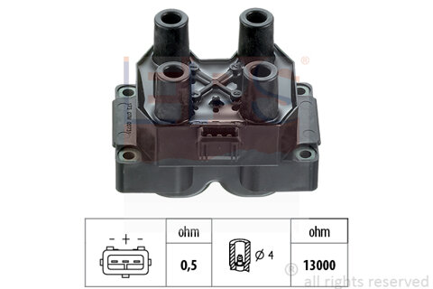 Obrázok Zapaľovacia cievka EPS Made in Italy - OE Equivalent 1.970.273