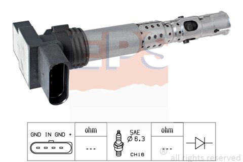 Obrázok Zapaľovacia cievka EPS AUTOMOTIVE  1.970.431