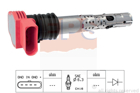 Obrázok Zapaľovacia cievka EPS AUTOMOTIVE  1.970.436