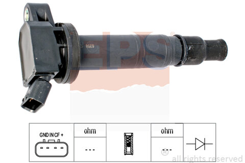 Obrázok Zapaľovacia cievka EPS Made in Italy - OE Equivalent 1.970.458